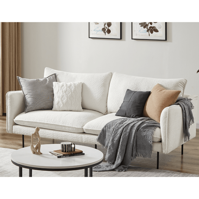 Jasmine Boucle 3 Seater Sofa Payday Deals