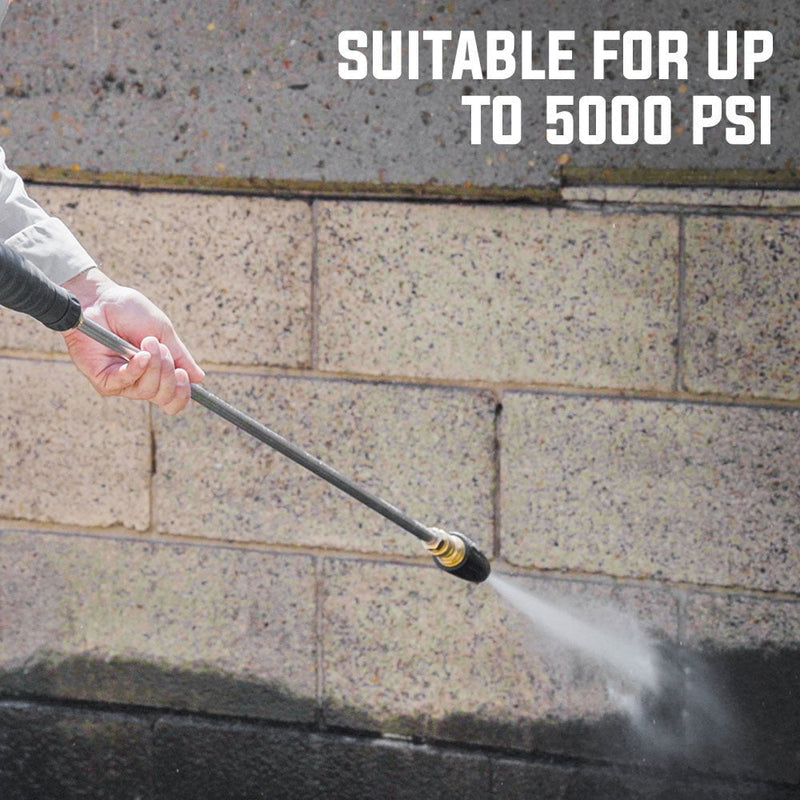 JET-USA 5000PSI Turbo Head Nozzle High Pressure Washer Water Cleaner 1/4 BSP Payday Deals