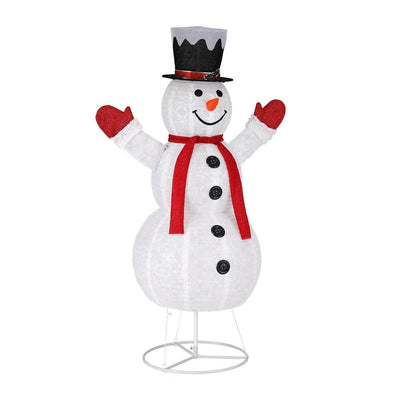 Jingle Jollys Christmas Lights 200 LED 175cm Fairy Light Snowman Decorations Payday Deals