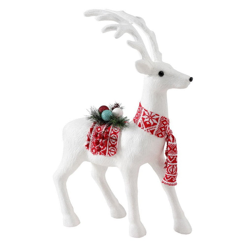 Jingle Jollys Christmas Reindeer 60cm Glitter Deer Ornaments Party Decorations Payday Deals