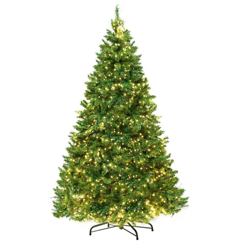 Jingle Jollys Christmas Tree 1.8m LED Xmas Tree Decorations 874 Tips Payday Deals