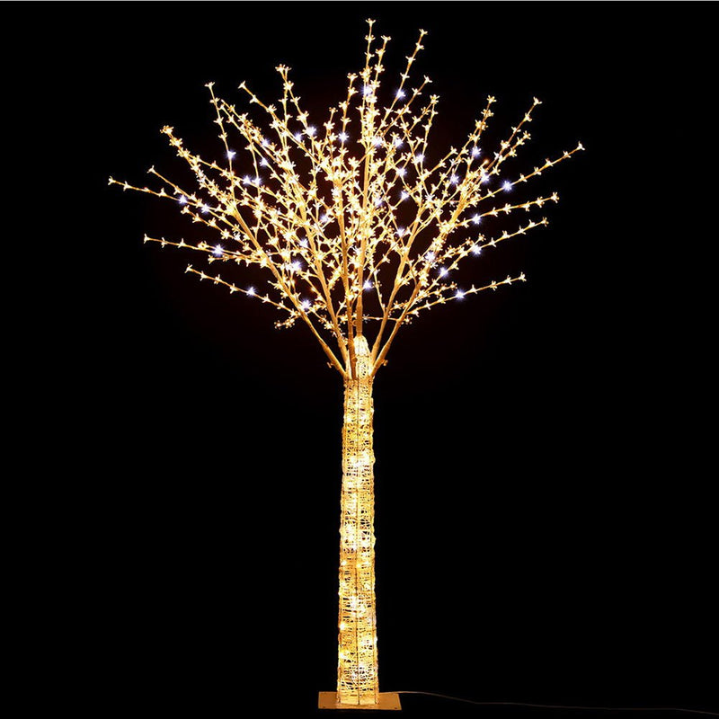 Jingle Jollys Christmas Tree 2.1m 780 LED Lights Cherry Blossom Trees Xmas Decor Payday Deals