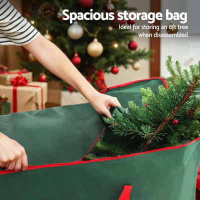 Jingle Jollys Christmas Tree Storage Bag Fits Up to 8ft Tree Xmas Bag Green Payday Deals