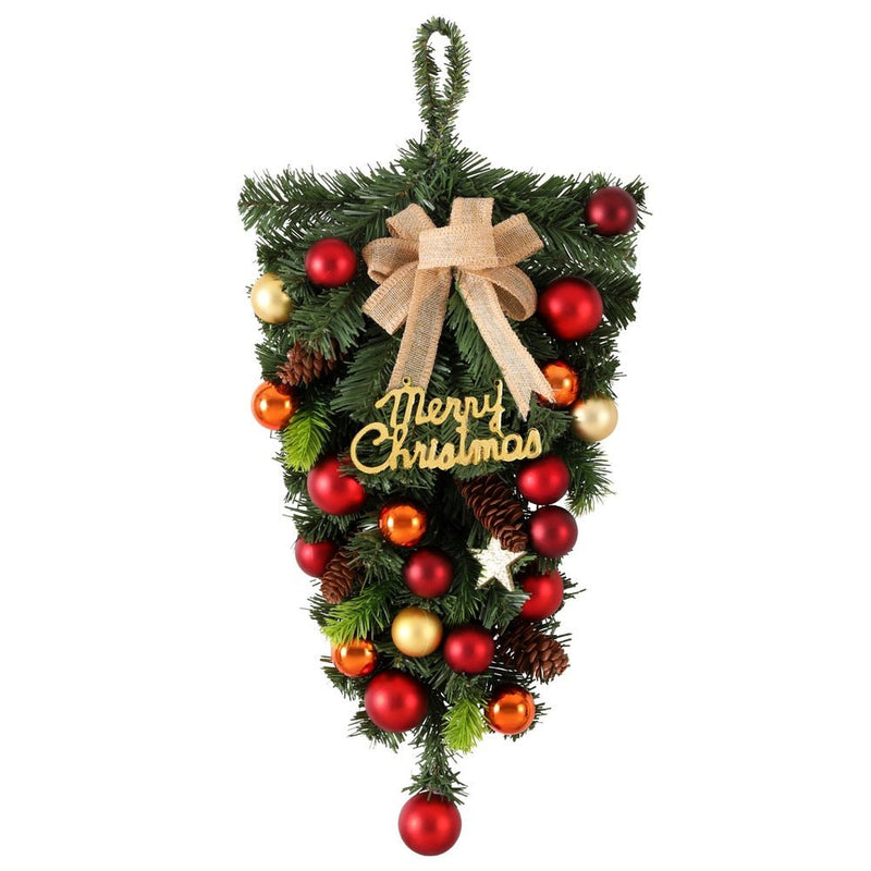 Jingle Jollys Hanging Christmas Garland 50CM Ornaments Party Decorations Payday Deals