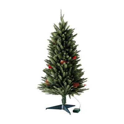 Jingle Jollys Mini Christmas Tree 90cm LED Xmas Tree Party Decorations Payday Deals