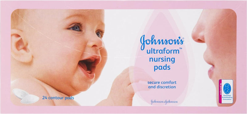 Johnsons 1 Pack of 24 Ultraform Nursing Pads Secure Comfort and Discretion Payday Deals