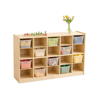 Jooyes 20 Cubby Cabinet Kids Bookshelf Organiser Storage Payday Deals