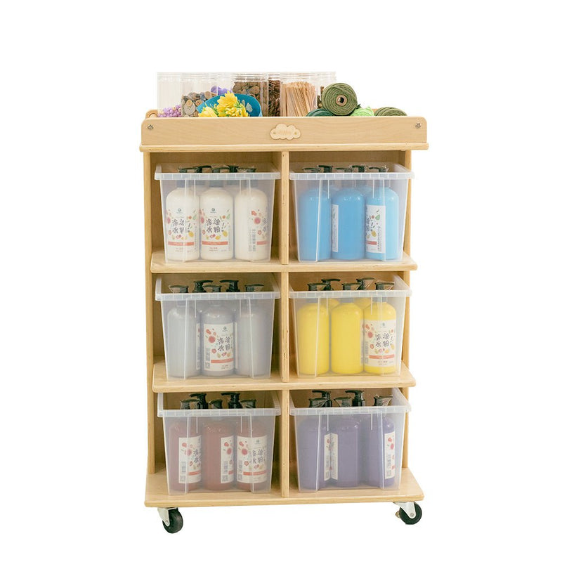 Jooyes 6 Tray Storage Cabinet With Castors Payday Deals