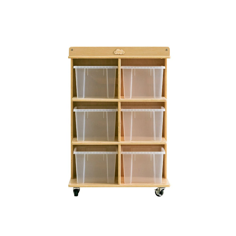 Jooyes 6 Tray Storage Cabinet With Castors Payday Deals