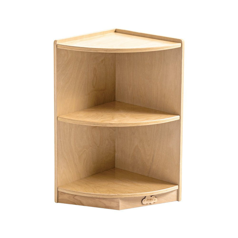 Jooyes Kids 2 Tier Corner Shelf Wooden Storage Cabinet Payday Deals