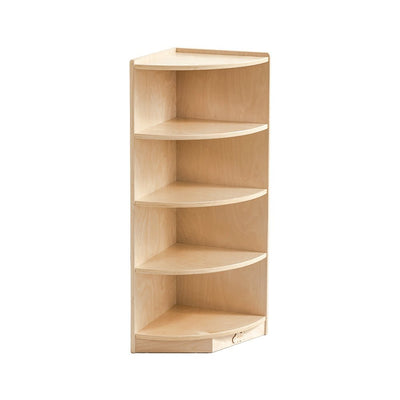 Jooyes Kids 4 Tier Corner Shelf Wooden Storage Cabinet Payday Deals