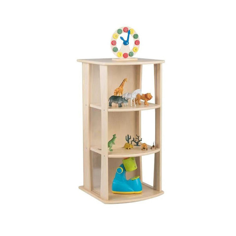 Jooyes Wooden and Acrylic See Through Storage Cabinet Display Unit Payday Deals