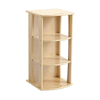 Jooyes Wooden and Acrylic See Through Storage Cabinet Display Unit Payday Deals