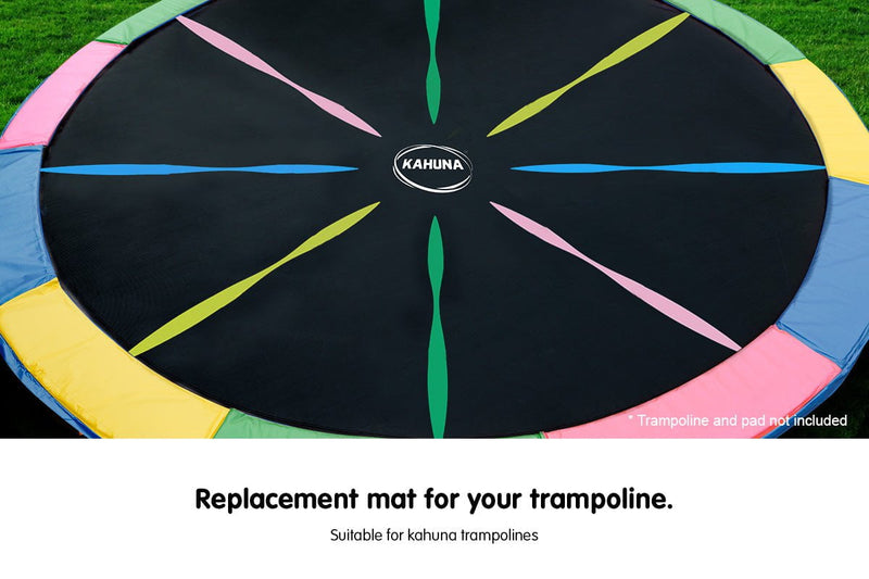 Kahuna 12ft Trampoline Replacement Spring Mat - Rainbow Payday Deals
