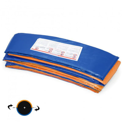 Kahuna 12ft Trampoline Reversible Replacement Pad Round - Orange/Blue Payday Deals