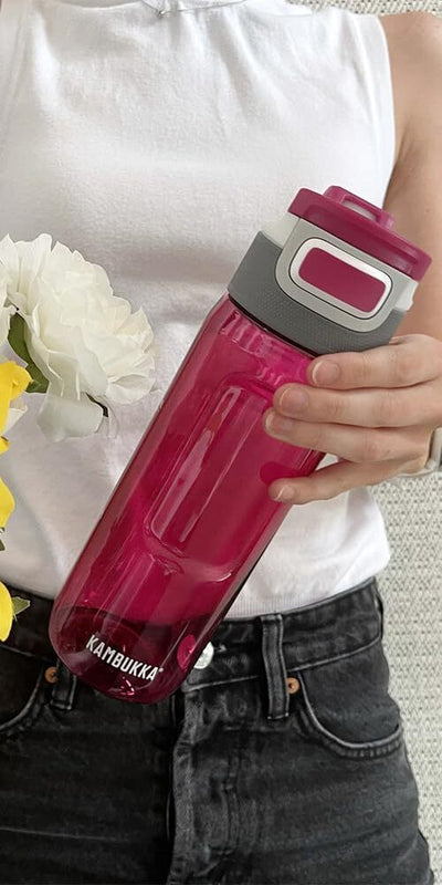 Kambukka Water Bottle Sport Drink Elton 3 in 1 Snapclean Tumbler 750ml- Lipstick Payday Deals