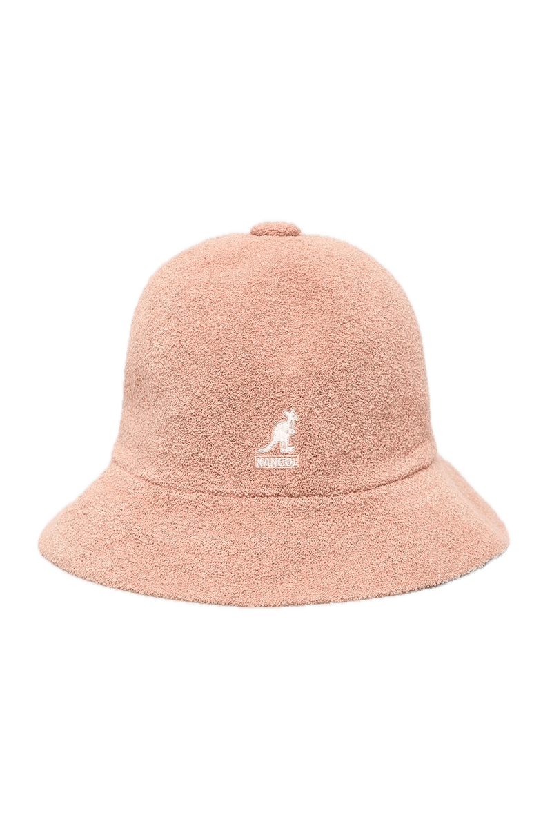 Kangol Bermuda Casual Bucket Hat Terry Towelling Cap - Dusty Rose Payday Deals