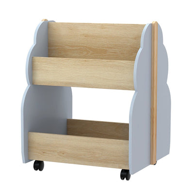 Keezi Kids Toy Box Bookshelf Storage Bookcase Organiser Display Shelf Payday Deals