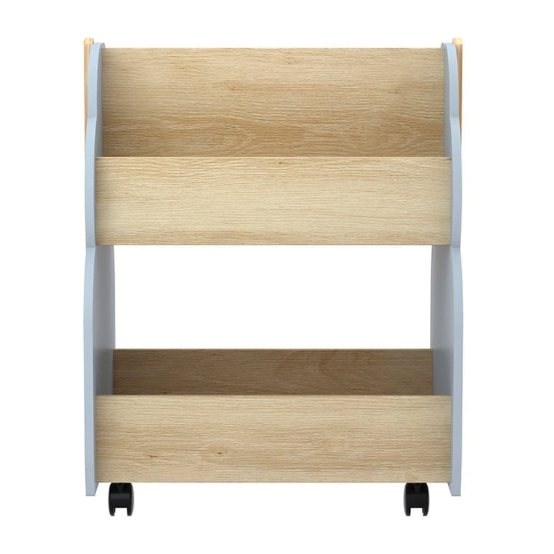 Keezi Kids Toy Box Bookshelf Storage Bookcase Organiser Display Shelf Payday Deals