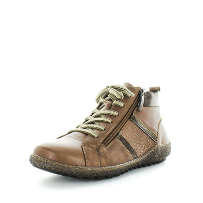 KIARFLEX Women's KAVALA Boots Tan Shoe 37EU