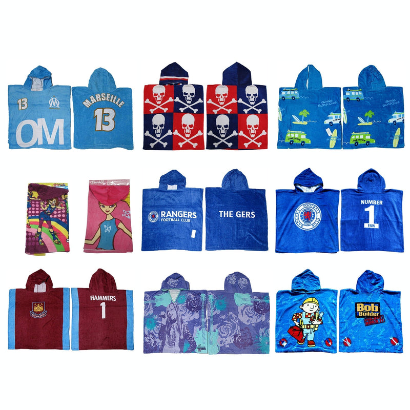 Kids Hooded Towel Rangers Football Payday Deals