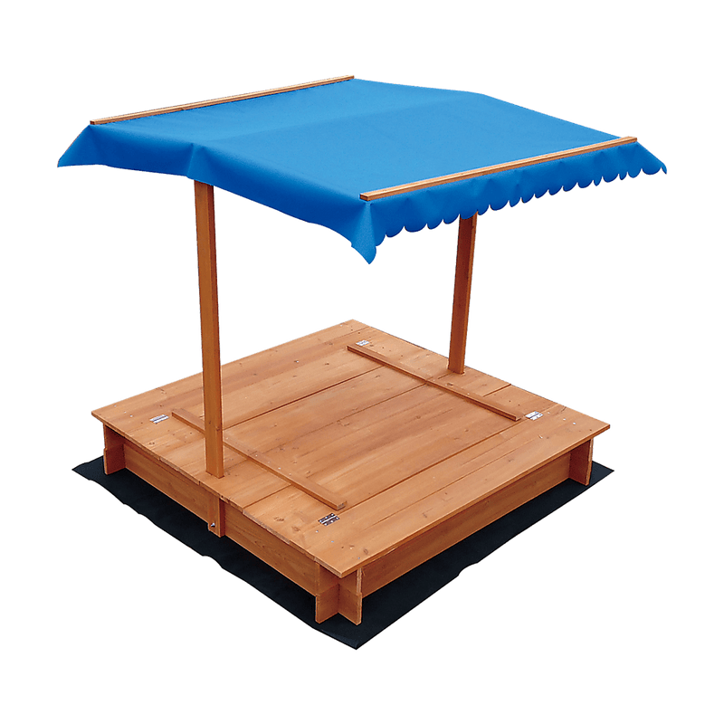 Kids Wooden Toy Sandpit with Canopy Payday Deals