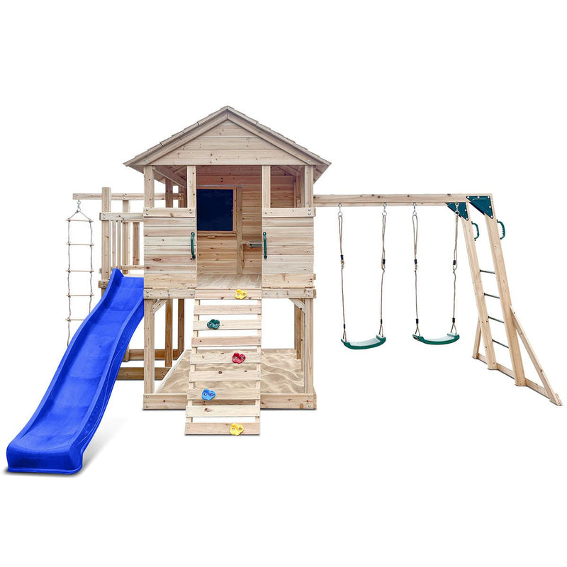 Kingston Cubby House with Blue Slide Payday Deals