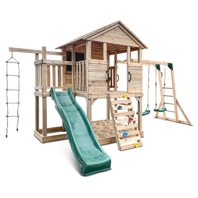Kingston Cubby House with Green Slide