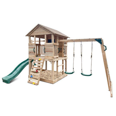 Kingston Cubby House with Green Slide Payday Deals