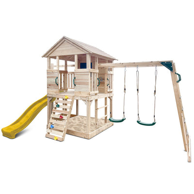 Kingston Cubby House with Yellow Slide Payday Deals