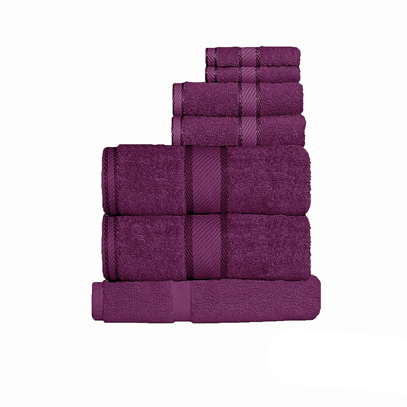 Kingtex 550gsm Cotton 7 Pce Towel Set Shiraz Payday Deals