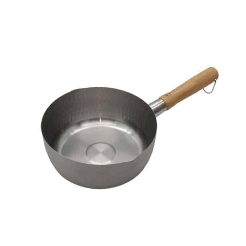 Kirameki Japan Stainless Steel Hammered Soup Pot Saucepan 18cm/20cm - 18cm Payday Deals