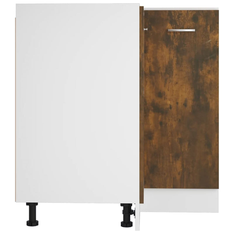 Kitchen Cabinet Smoked Oak 75.5x75.5x81.5 cm Engineered Wood Payday Deals