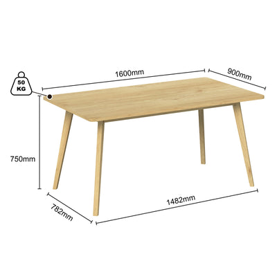 Kitchen Dining Table Coffee Tables 160CM Payday Deals