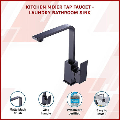 Kitchen Mixer Tap Faucet - Laundry Bathroom Sink Payday Deals