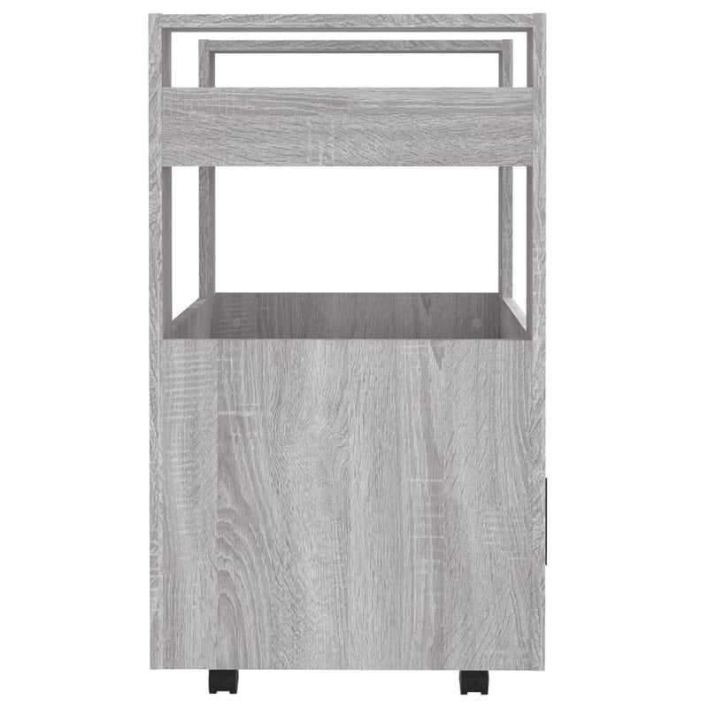 Kitchen Trolley Grey Sonoma 60x45x80 cm Engineered Wood Payday Deals