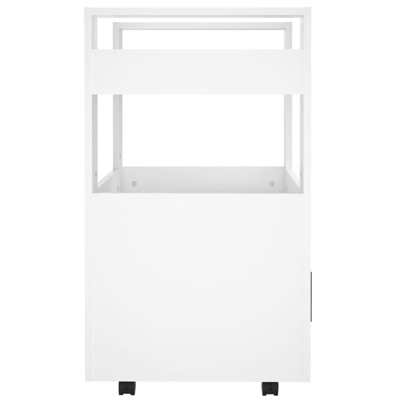 Kitchen Trolley White 60x45x80 cm Engineered Wood Payday Deals