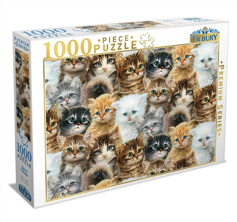 Kitten Collage 1000 Piece Puzzle Payday Deals