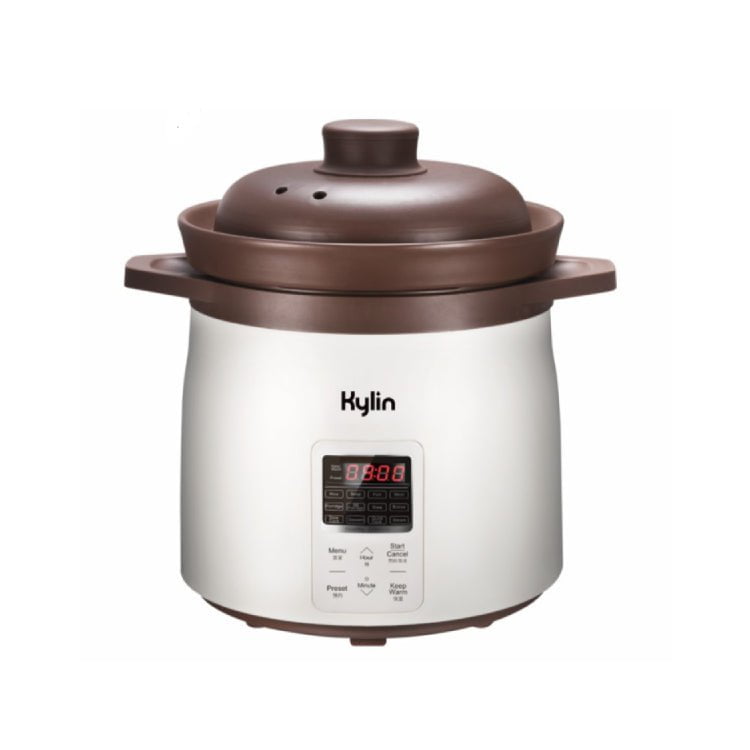 Kylin Electric Purple Clay Pot Slow Cooker 5L - K2021 Payday Deals