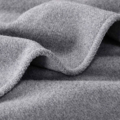 Laconia 400GSM Premium Australian Pure Wool Blanket Grey Double Payday Deals