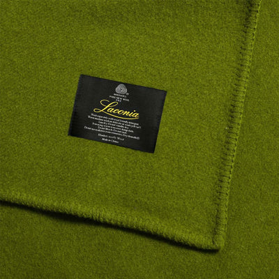 Laconia 400GSM Premium Australian Pure Wool Blanket Moss Green Queen Payday Deals