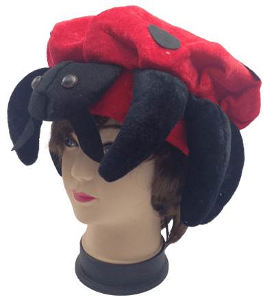 LADYBUG HAT Animal Novelty Cap Party Wear Fancy Dress Costume Accessory