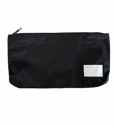 Large Capacity School Stationery Pen Pencil Case Bag - Black Payday Deals