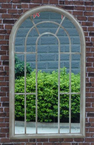 Large Garden Arched Window Mirror Payday Deals