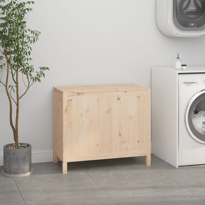 Laundry Box 88.5x44x76 cm Solid Wood Pine Payday Deals