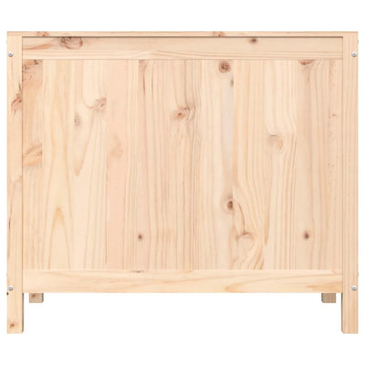 Laundry Box 88.5x44x76 cm Solid Wood Pine Payday Deals