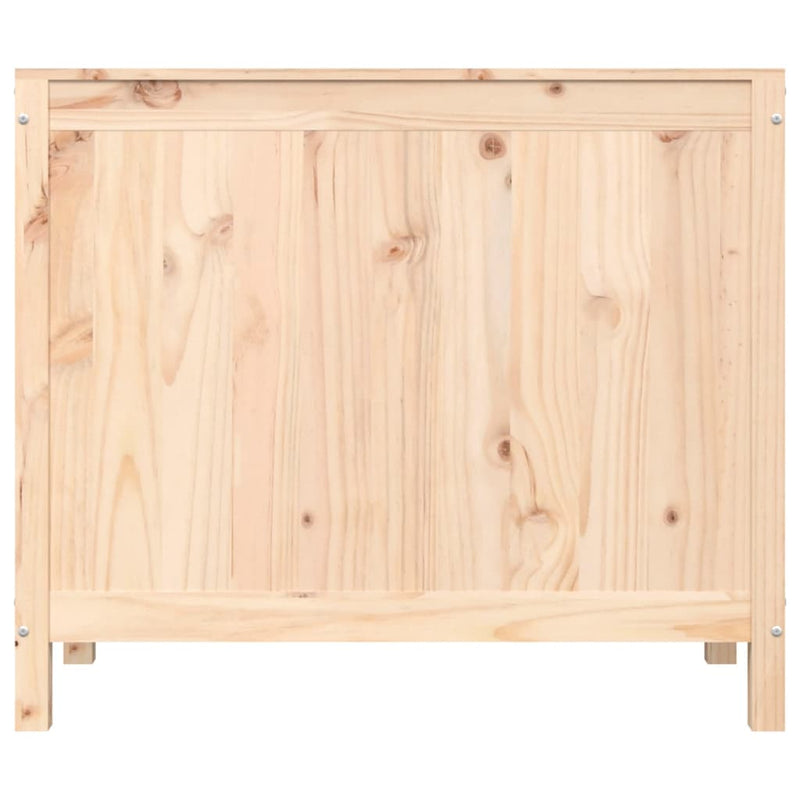 Laundry Box 88.5x44x76 cm Solid Wood Pine Payday Deals