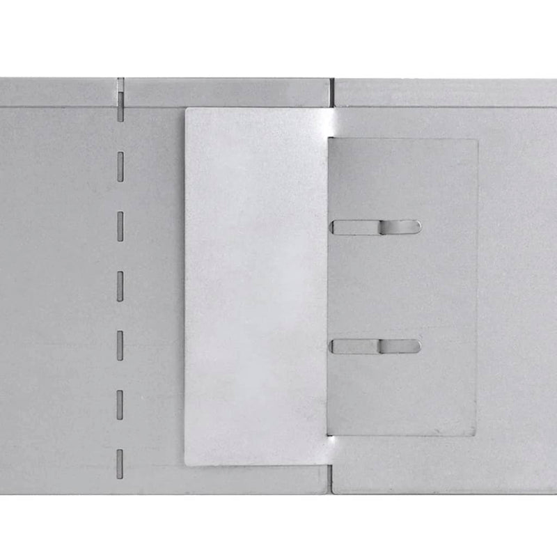 Lawn Fences 5 pcs Galvanised Steel 100x20 cm Payday Deals