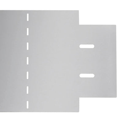 Lawn Fences 5 pcs Galvanised Steel 100x20 cm Payday Deals