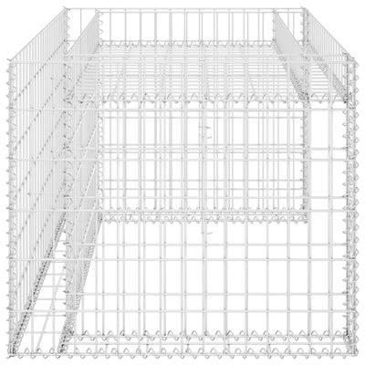 Lawn Mower Garage with Raised Bed 110x80x60 cm Steel Wire Payday Deals